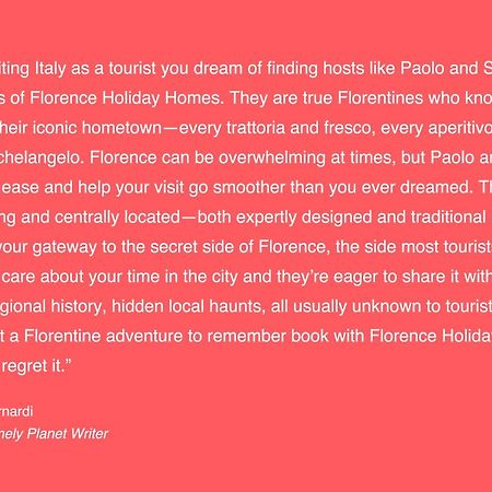 Florence Holiday Homes Santa Maria Novella Εξωτερικό φωτογραφία